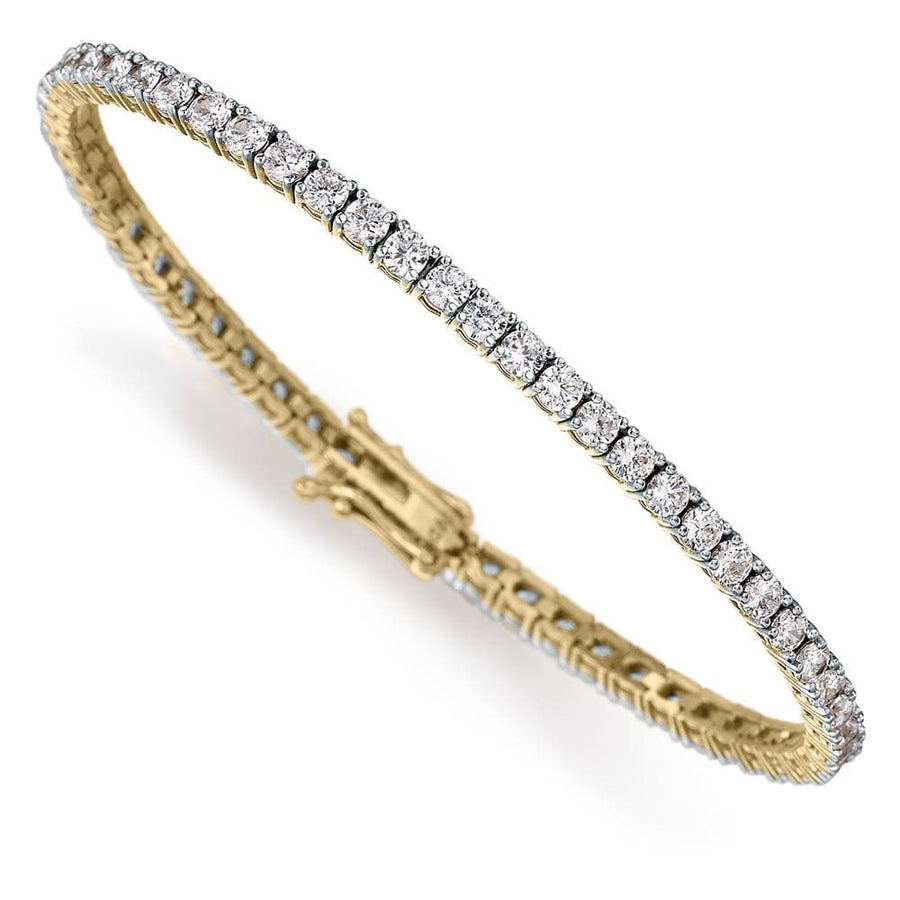 10.75 ct. t.w. Round Brilliant 7 inch Classic Tennis Bracelet