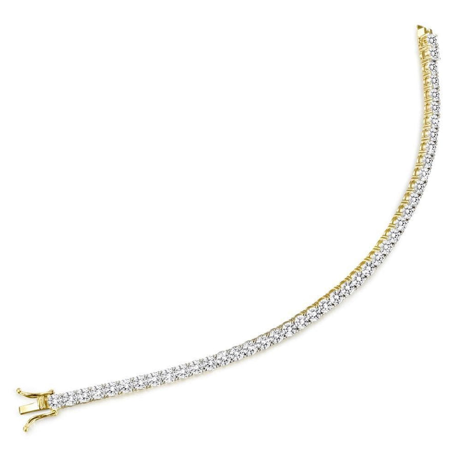 10.75 ct. t.w. Round Brilliant 7 inch Classic Tennis Bracelet