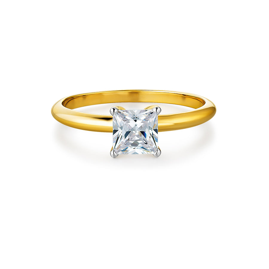 1.25 ct. Princess Cut Solitaire Ring