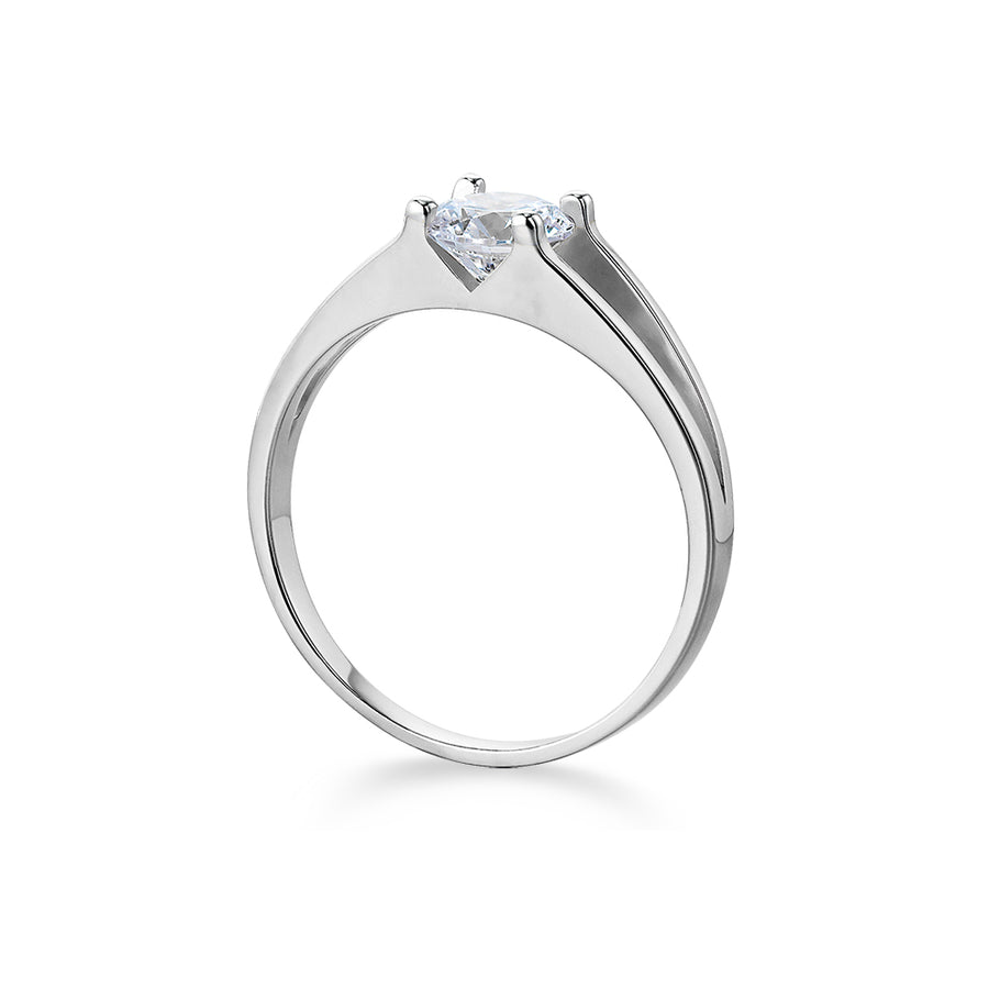 1 ct. Solitaire Split Shank Ring
