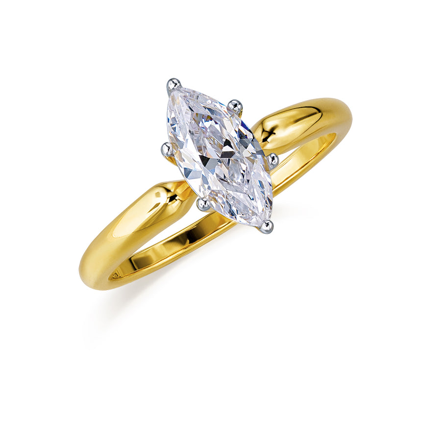 1 ct. Marquise Solitaire Ring