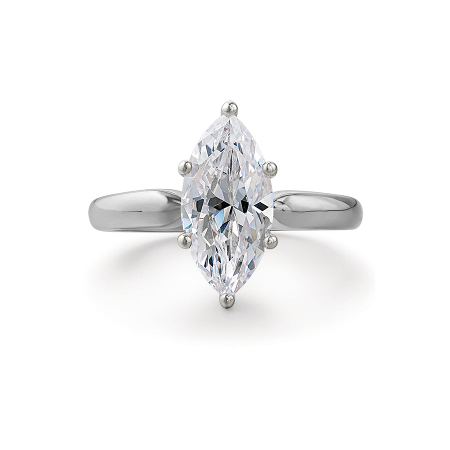 2 ct. Marquise Solitaire Ring