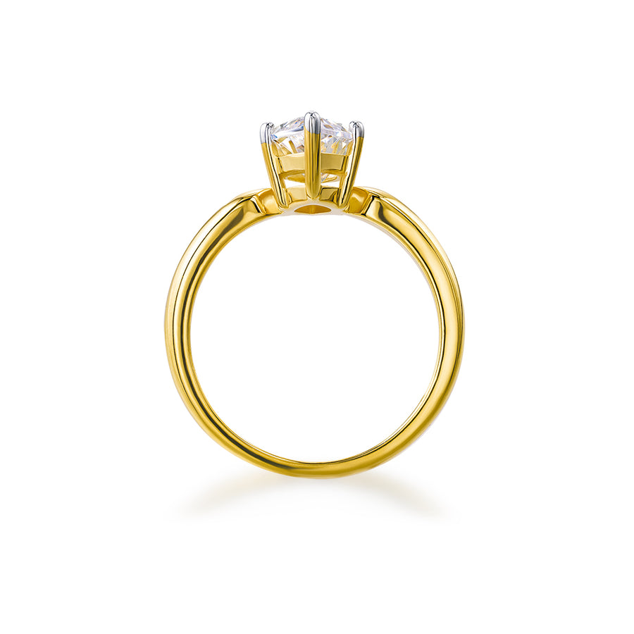 2 ct. Marquise Solitaire Ring
