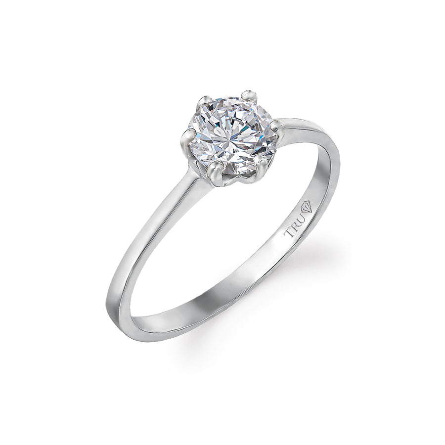 1 ct. Tulip Solitaire Ring