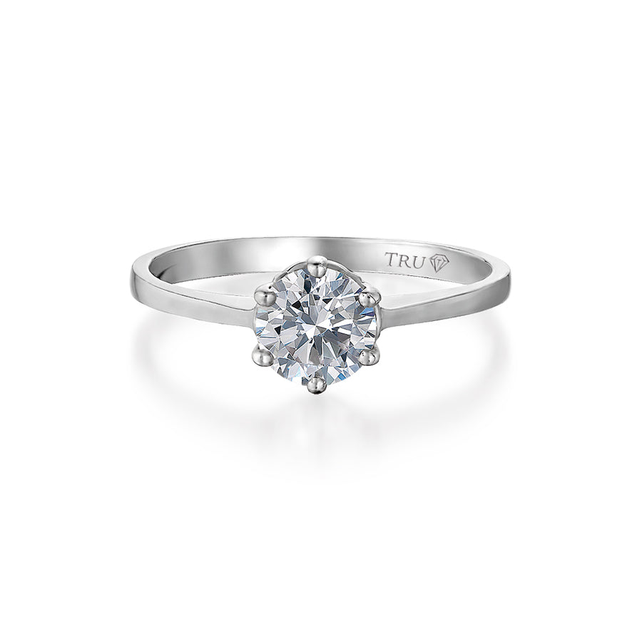 1 ct. Tulip Solitaire Ring