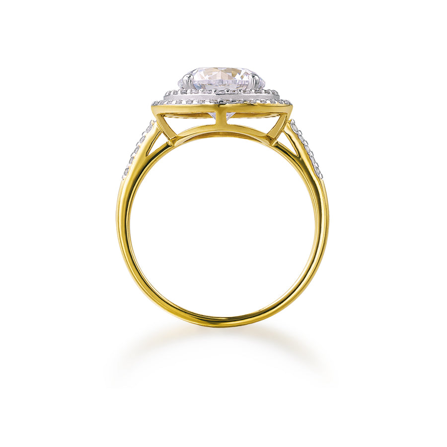 2.45 ct. t.w. Double Halo Ring