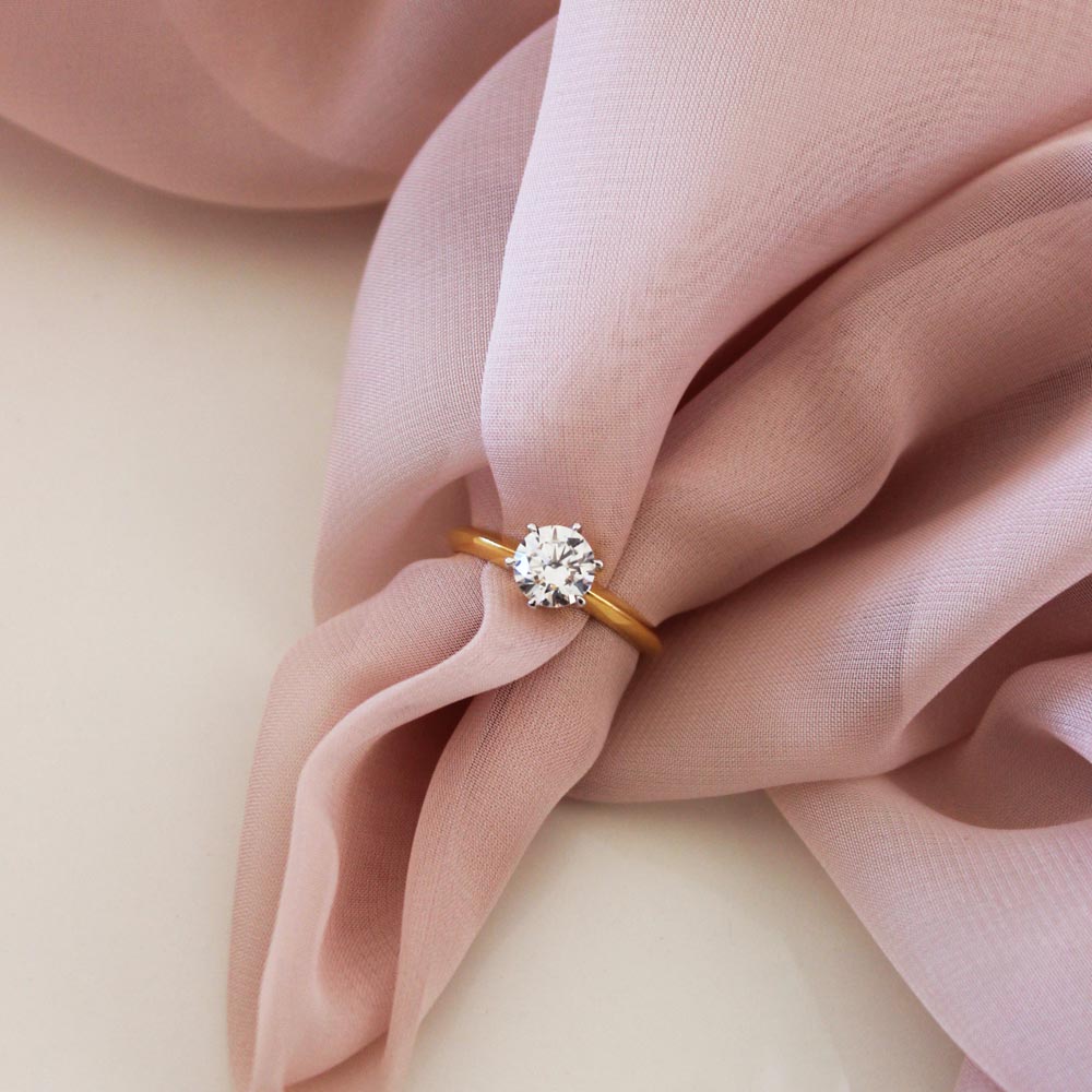 Tiffany Style Solitaire Ring – Eternally Tru